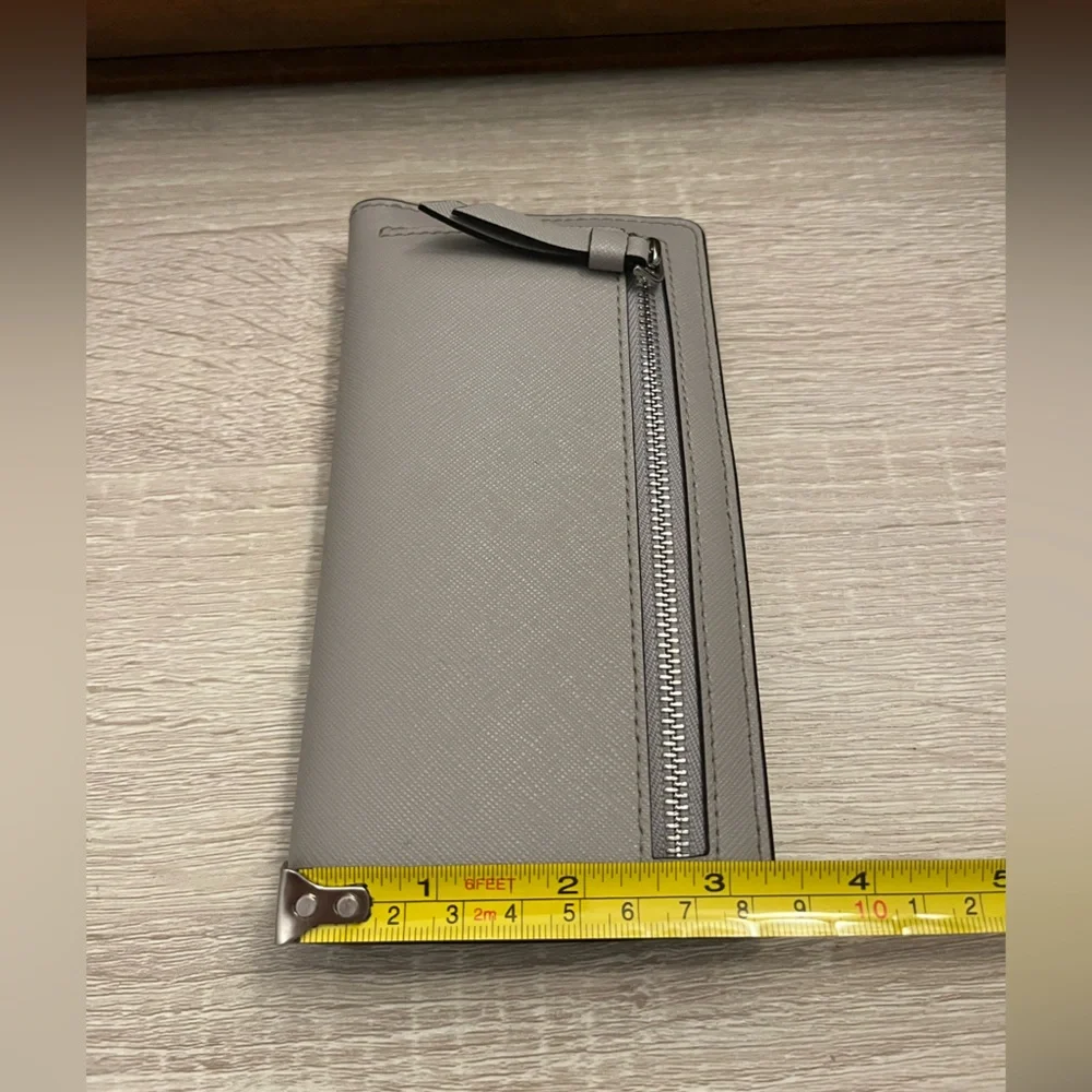 Kate Spade Gray Leather Wallet - Picture 4 of 10